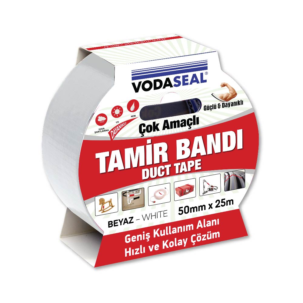 Duct Tape – Tamir Bandı 50mmx25m Beyaz