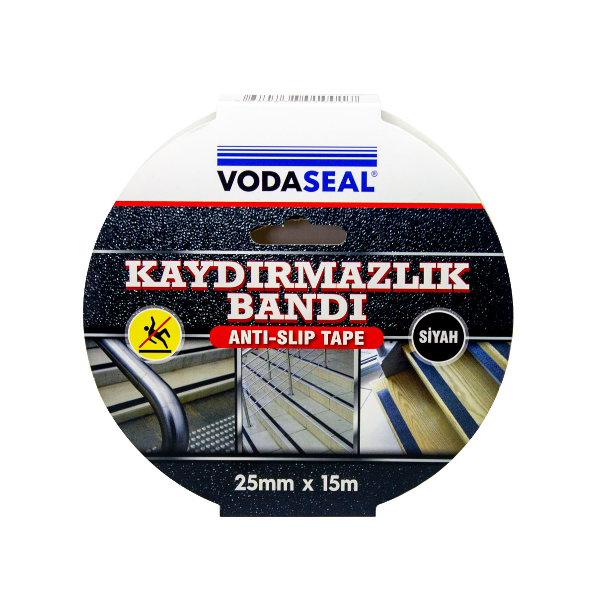 Kaydırmazlık Bandı 25mmx15 Siyah