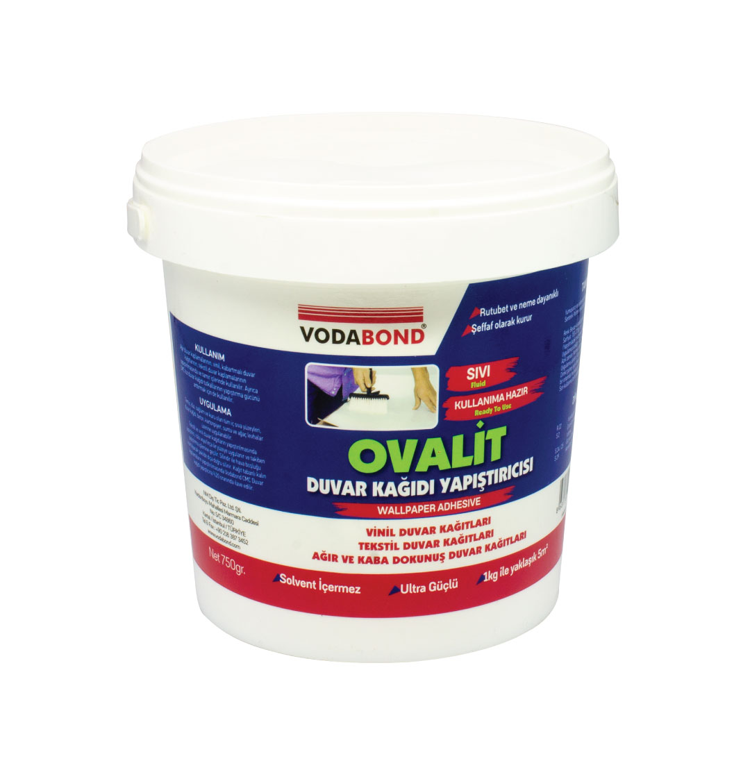 Duvar Kağıdı Yapıştırıcısı Ovalit 750gr