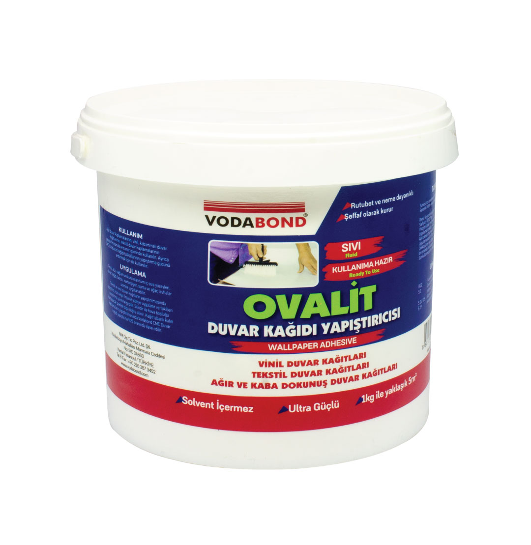 Duvar Kağıdı Yapıştırıcısı Ovalit 3kg