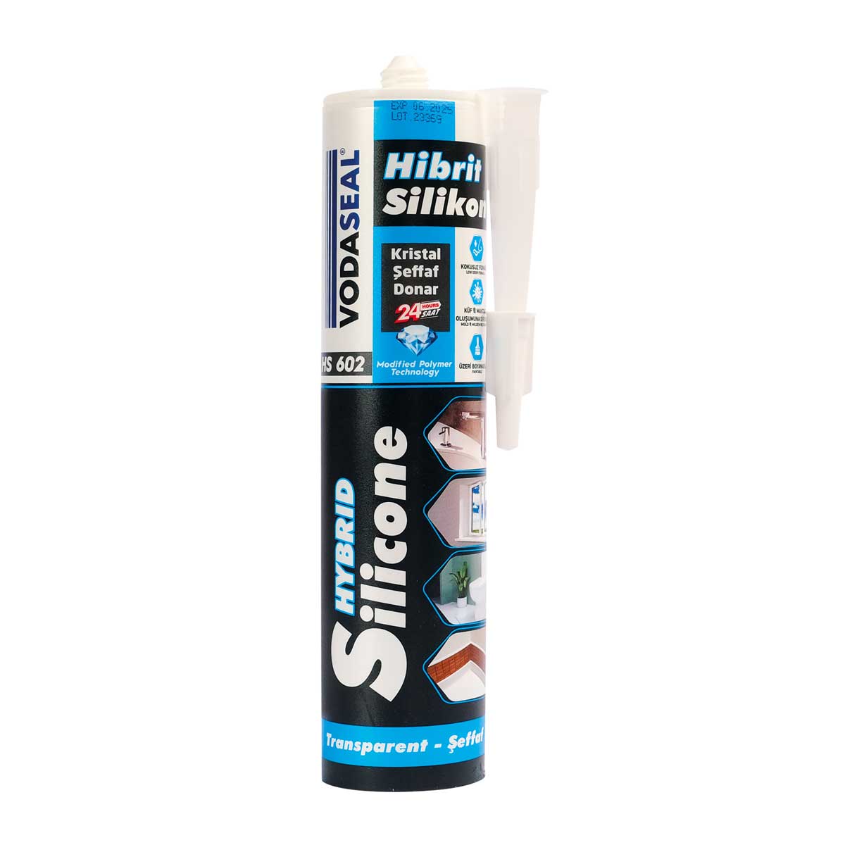 Hibrit Silikon 280ml Şeffaf