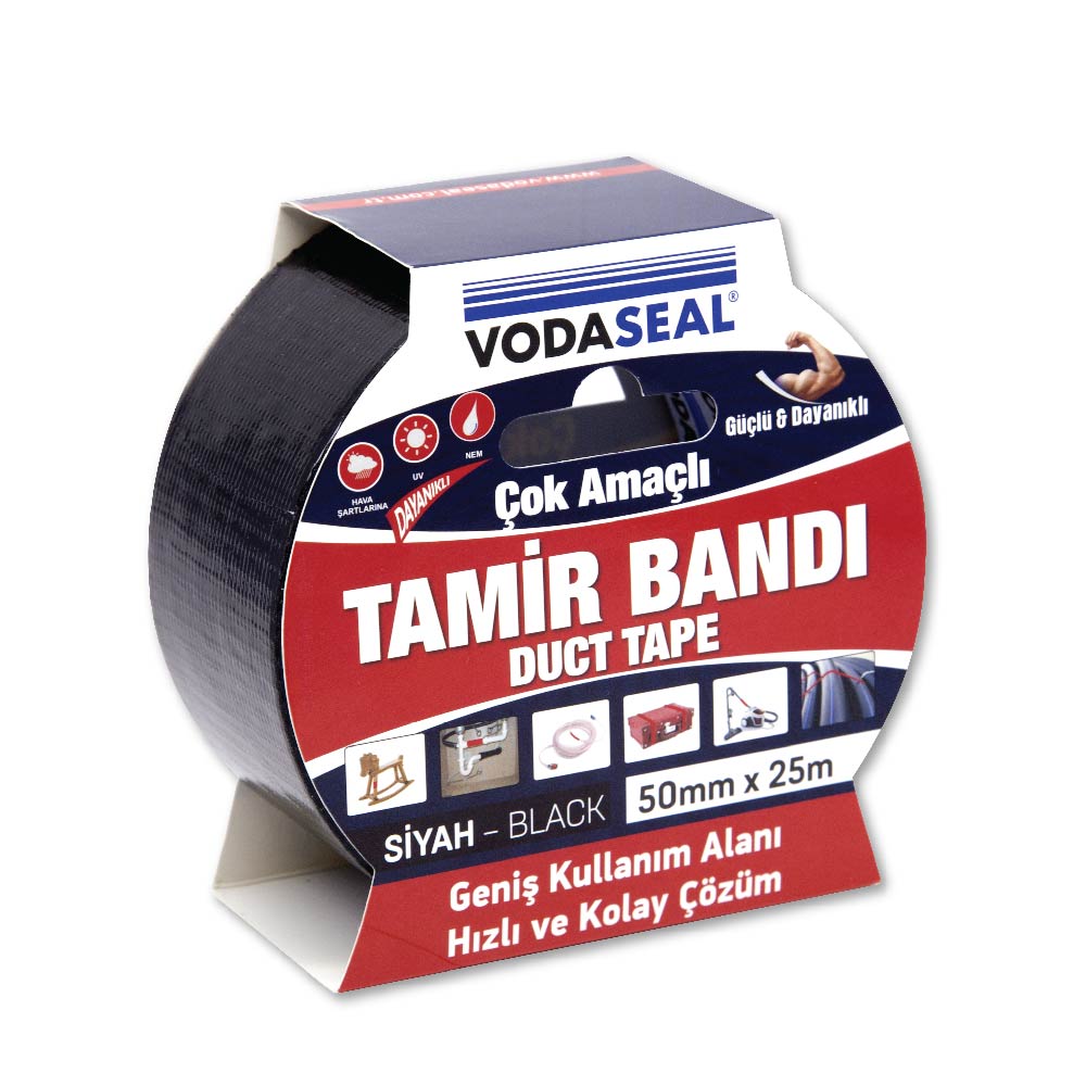 Duct Tape – Tamir Bandı 50mmx25m Siyah